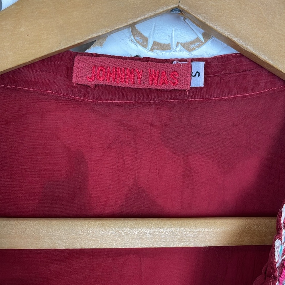 Johnny Was oversize tunic blouse - Picture 2 of 6